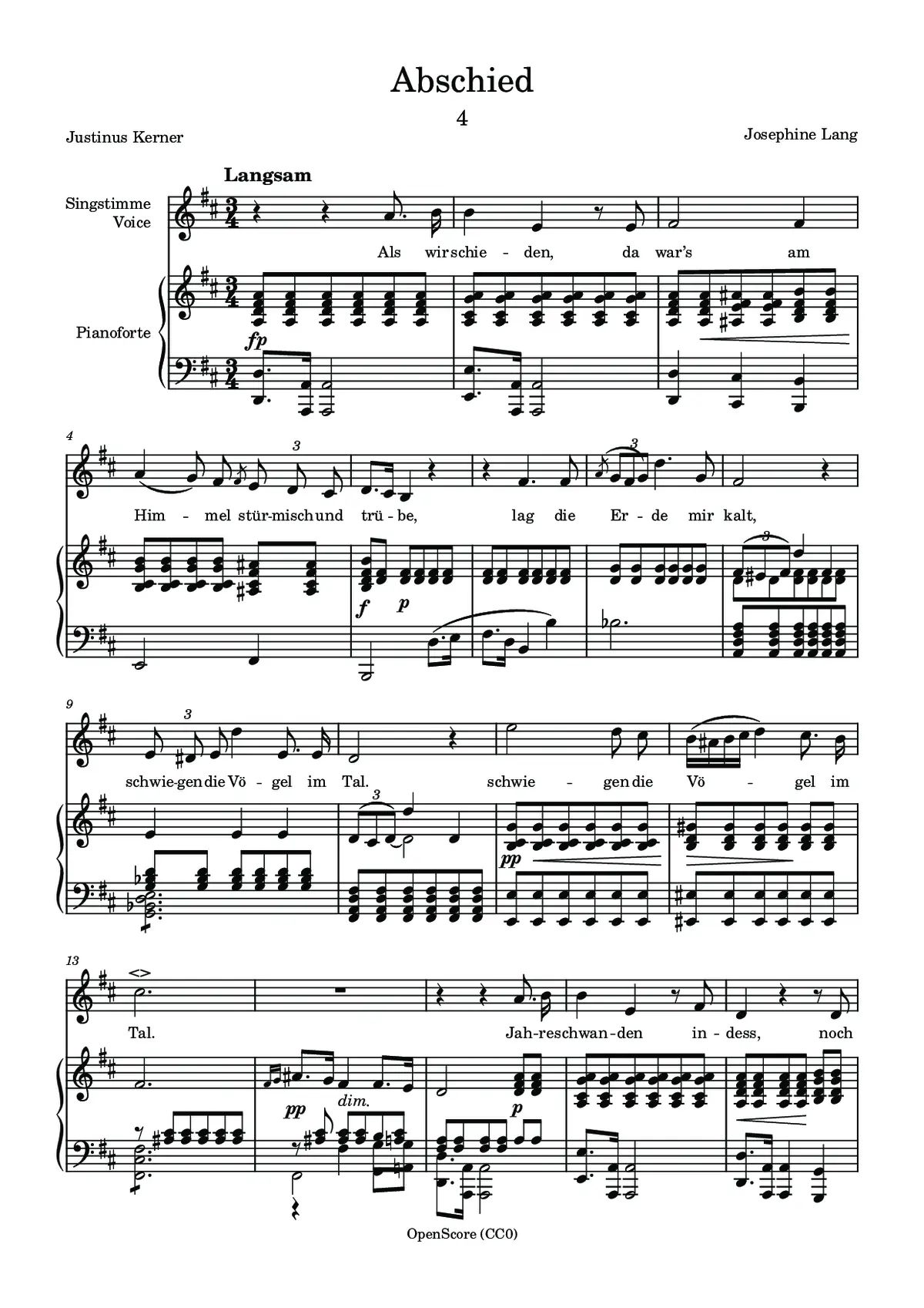 Abschied - Page 1