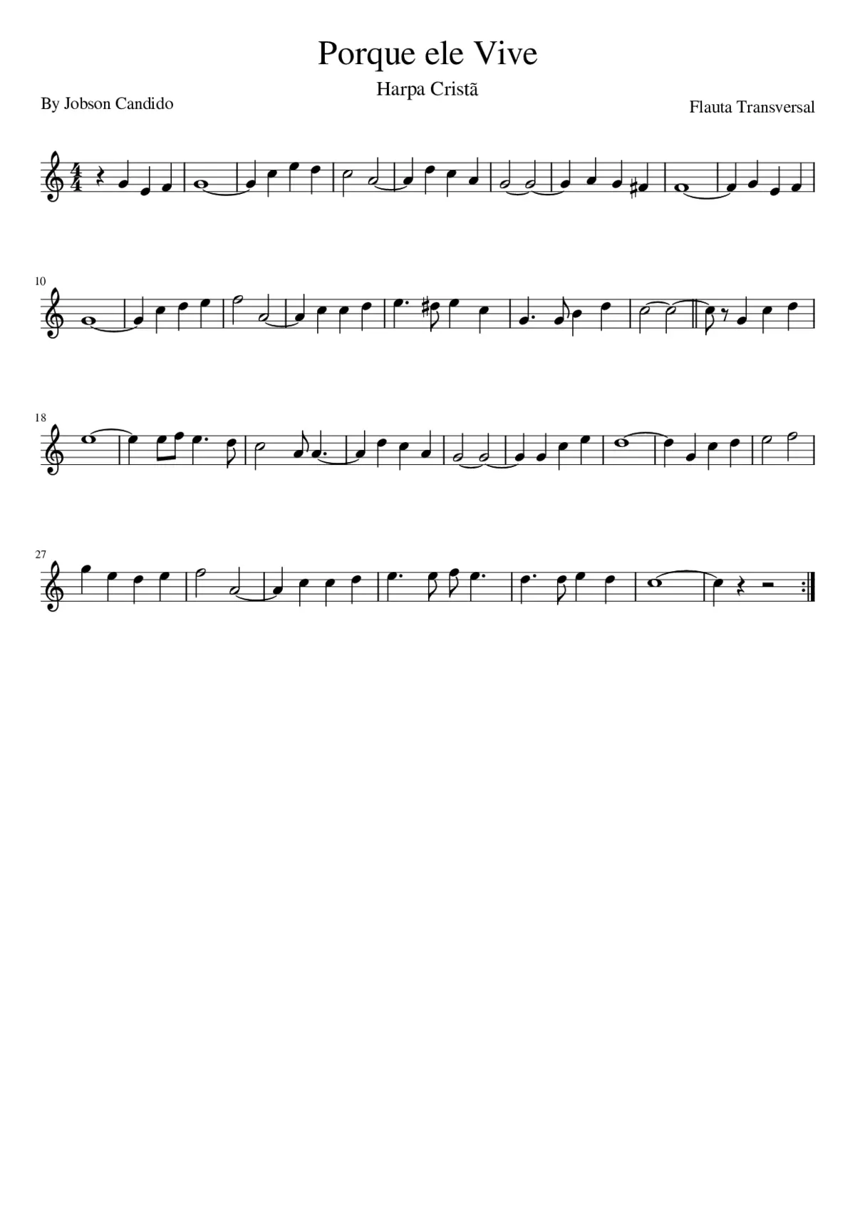 porque ele vive - Page 1