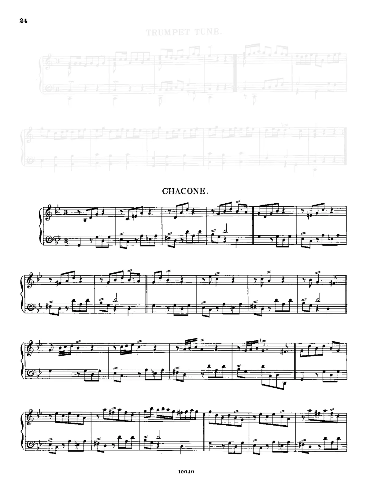 Chaconne in G minor - Page 1