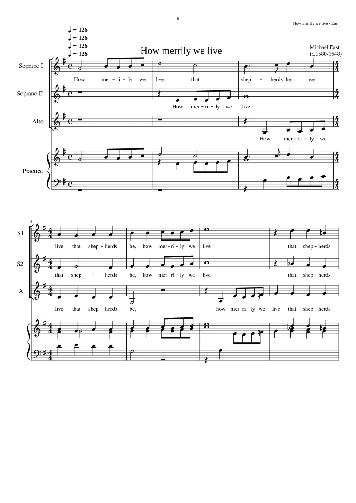 How merrily we live - Page 1