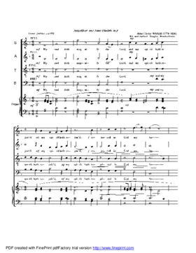Magnificat and Nunc dimittis in F
