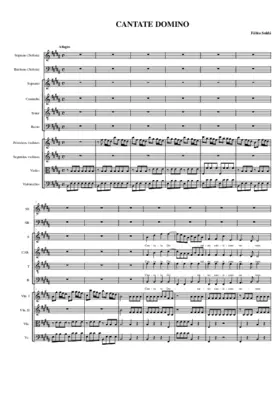 Cantate Domino