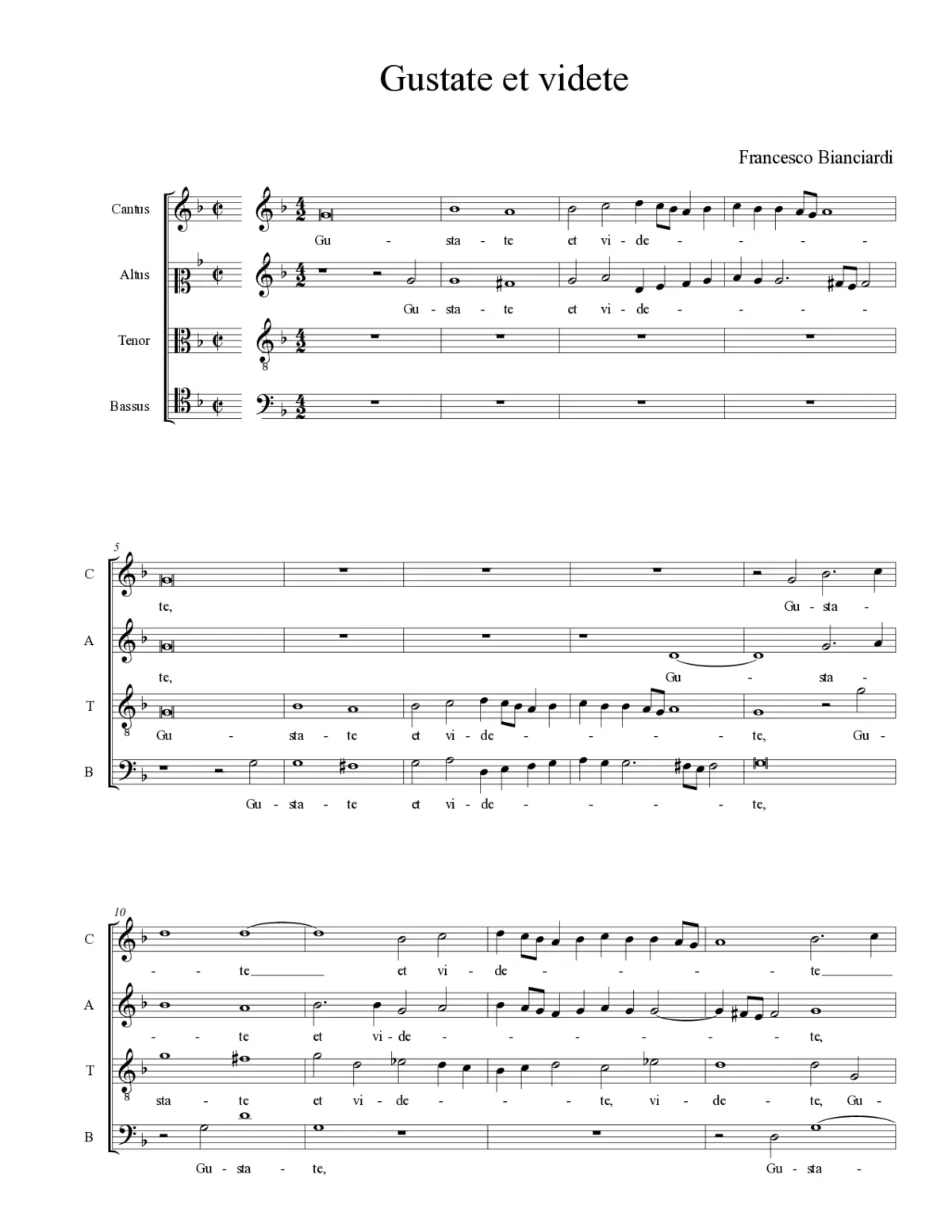 Gustate et videte - Page 1