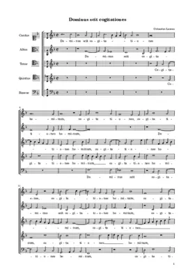 Dominus scit cogitationes