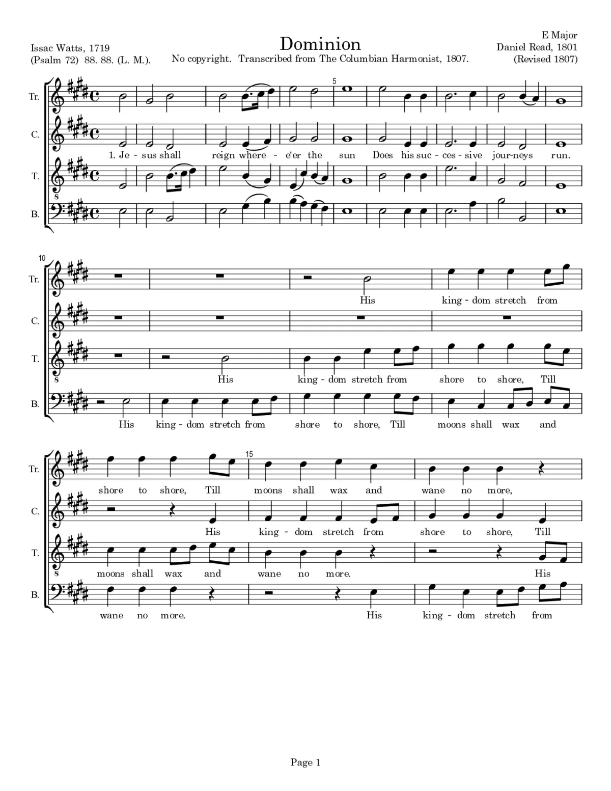 Dominion - Page 1