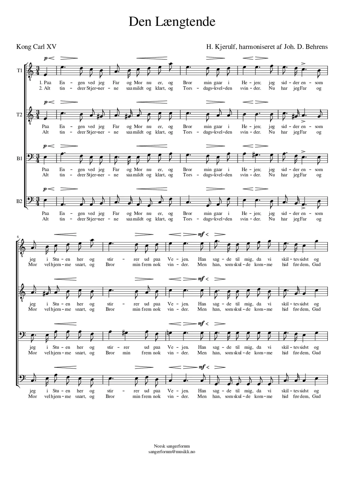 Den Længtende - Page 1