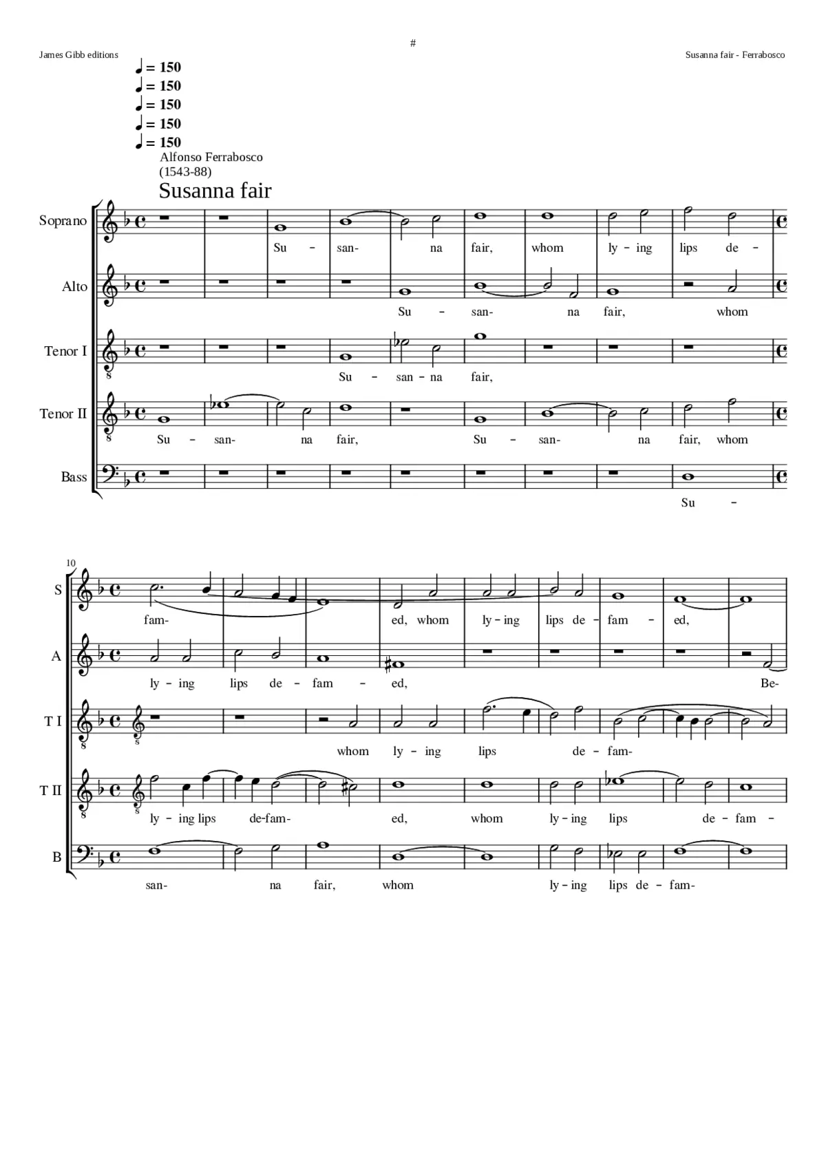 Susanna fair - Page 1