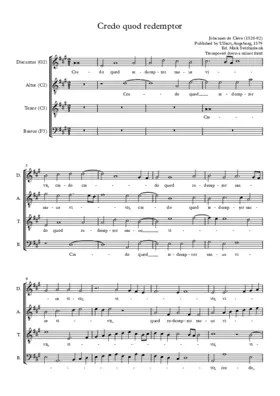 Credo quod redemptor meus vivit