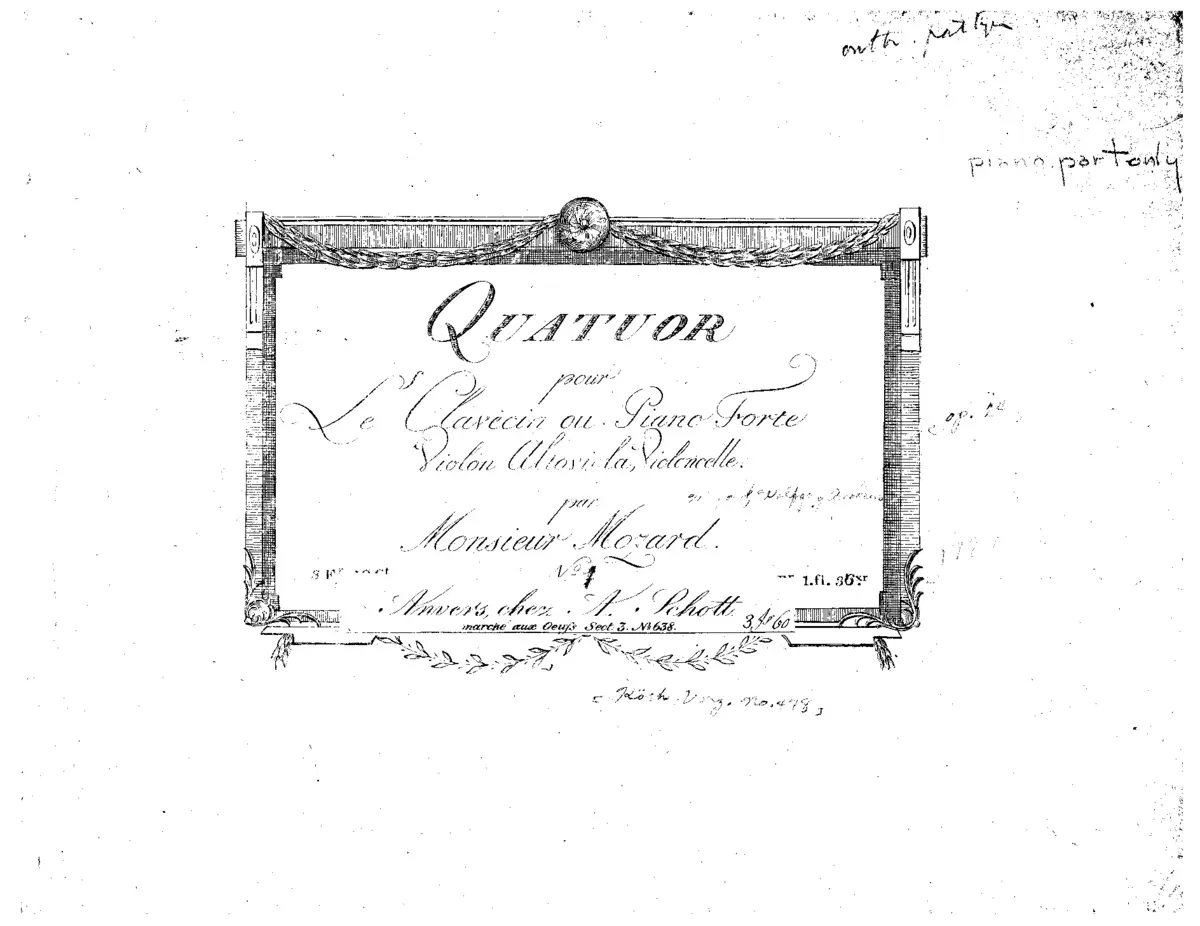 Piano Quartet - Page 1