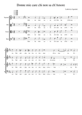 Donne mie care chi non sa ch'Amore