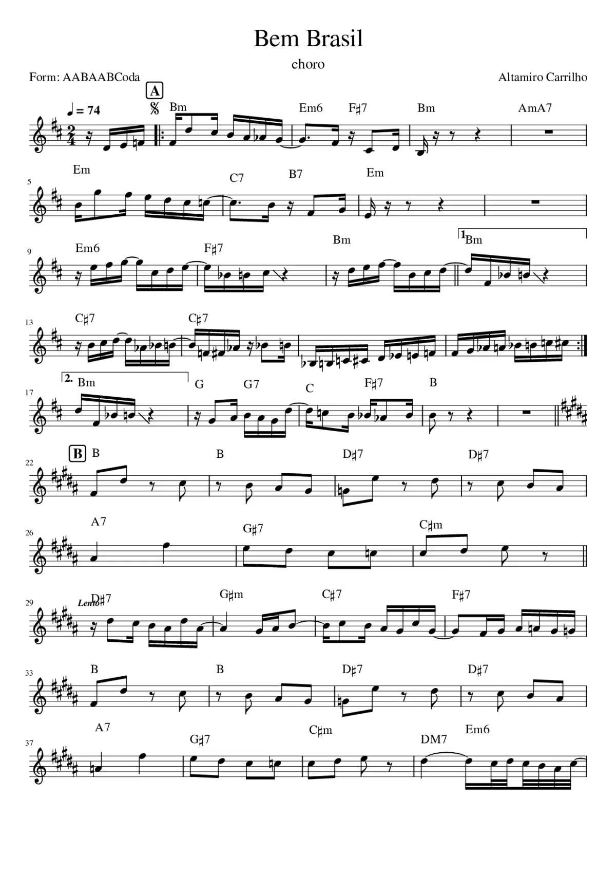 Bem Brasil - Page 1