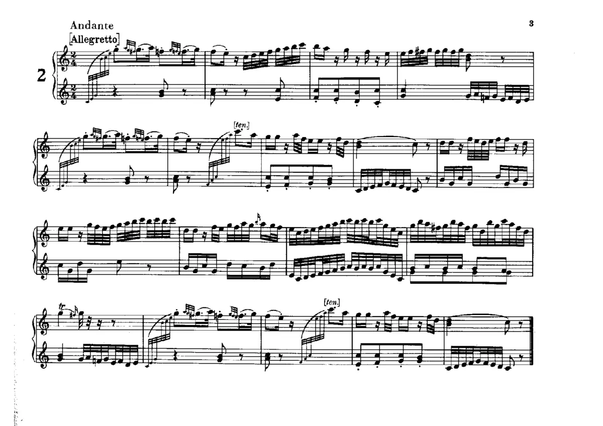 Flötenuhr in C major, Hob.XIX:10 - Page 1