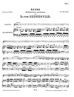 Rondo for Violin and Piano