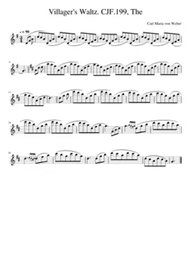 The Villager's Waltz. CJF.199