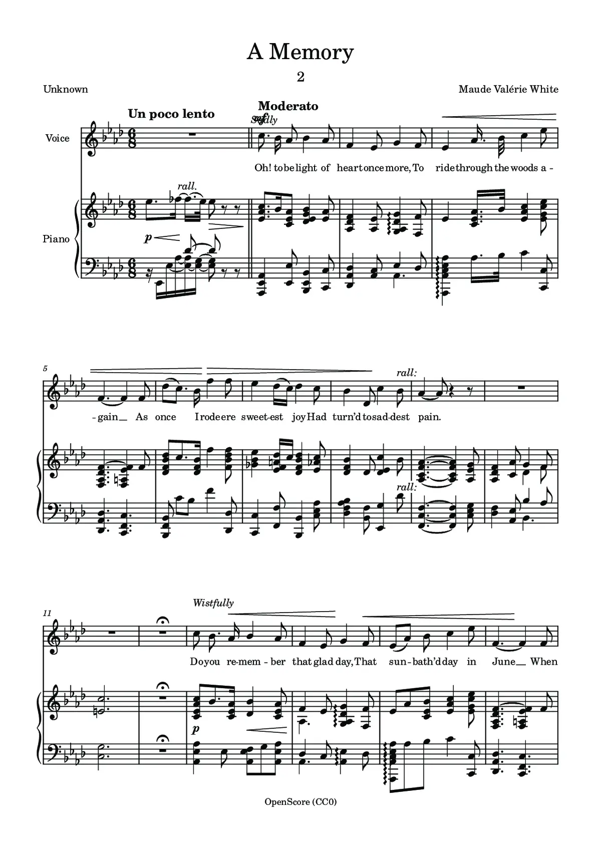 A Memory - Page 1