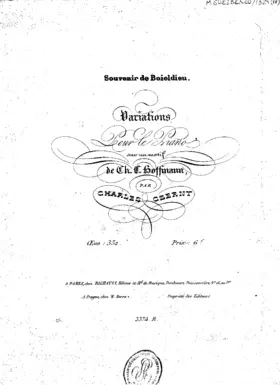 Souvenir de Boieldieu