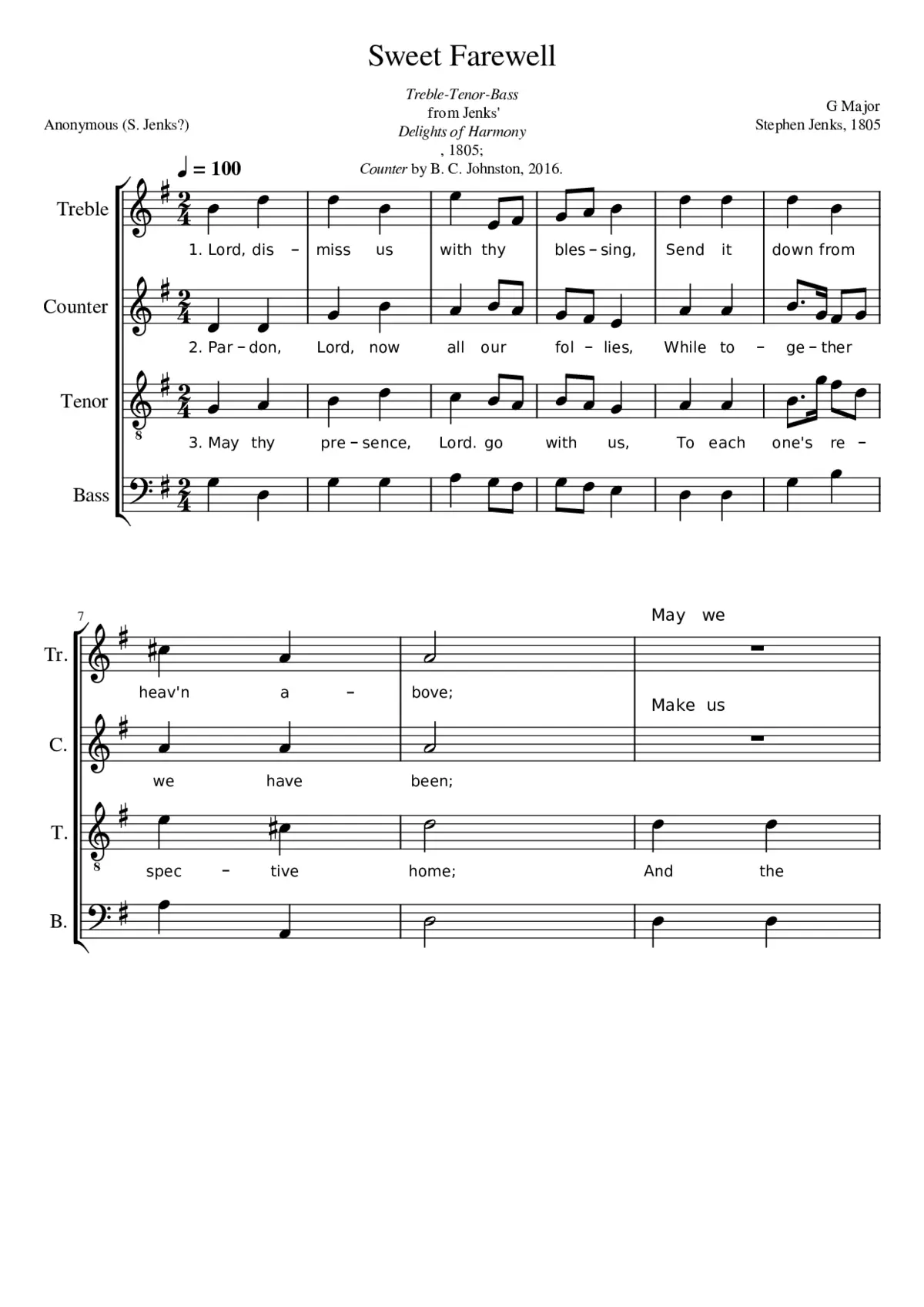 Sweet Farewell - Page 1