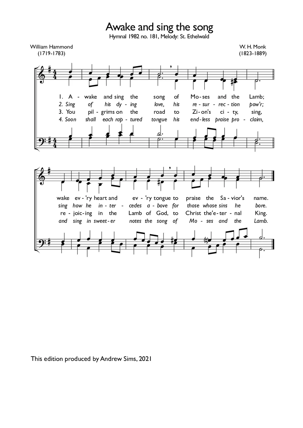 Awake and sing the song - Page 1