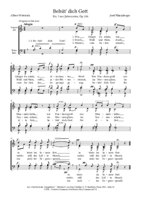 Behüt' dich Gott, Op. 186, No. 7