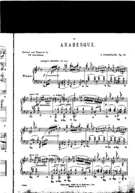 Arabesque No.1