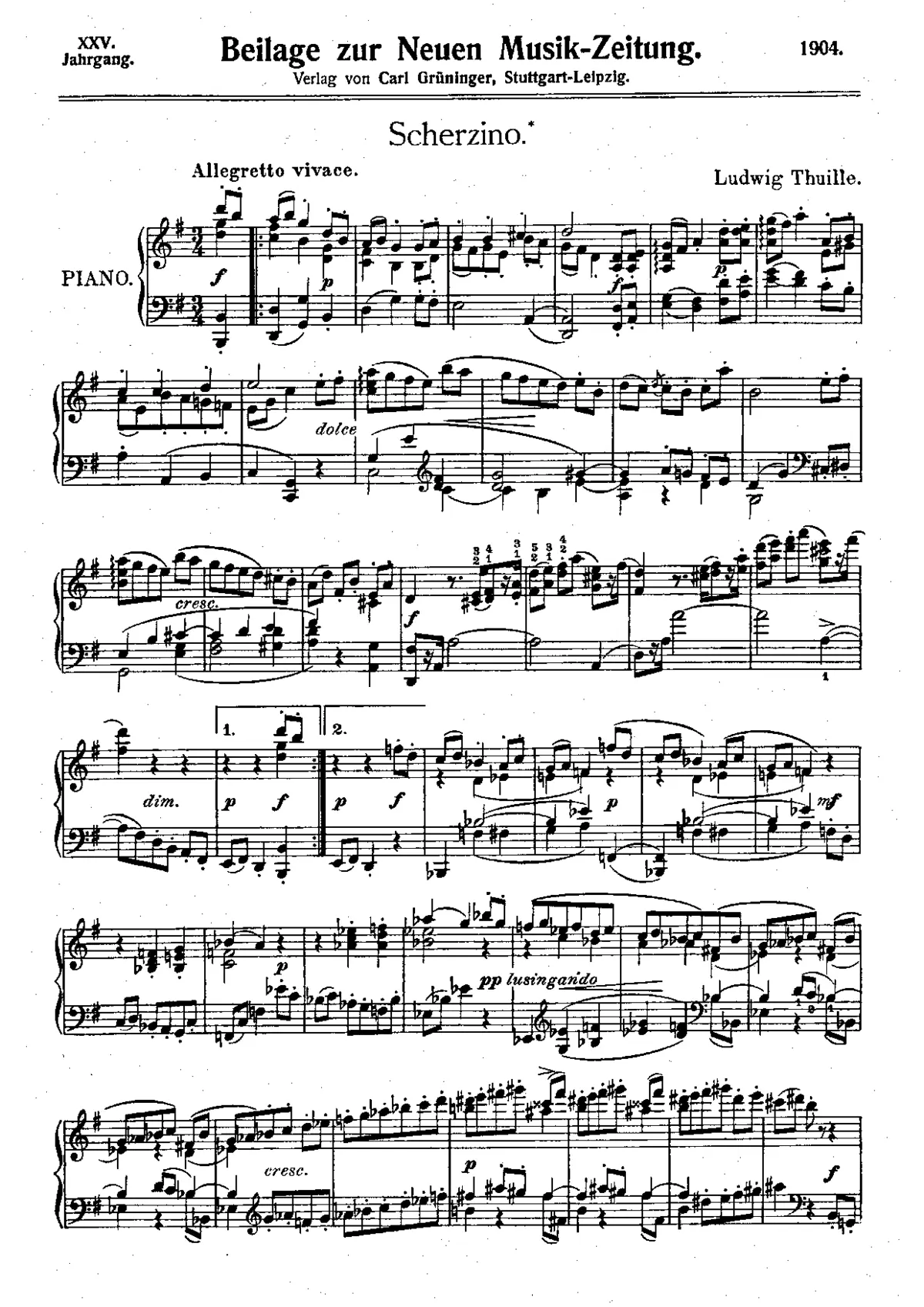 3 Piano Pieces, Op.33 - Page 1