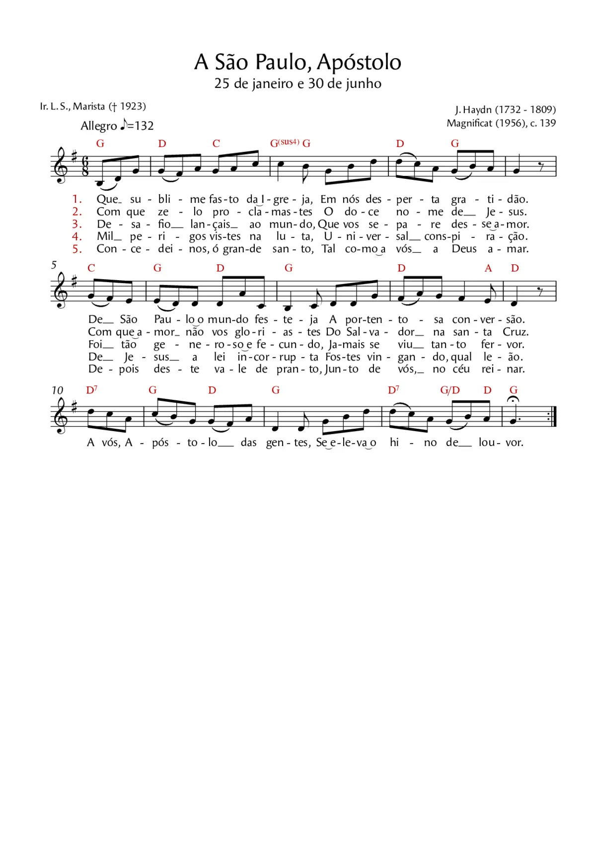Apóstolo das gentes - Page 1
