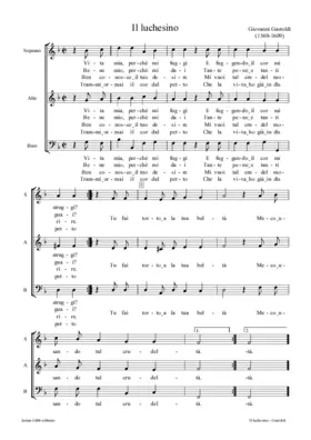 Il Luchesino (Vita mia perchè mi fuggi)