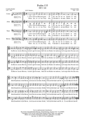 Lobt Gott von Herzensgrunde, SWV 240