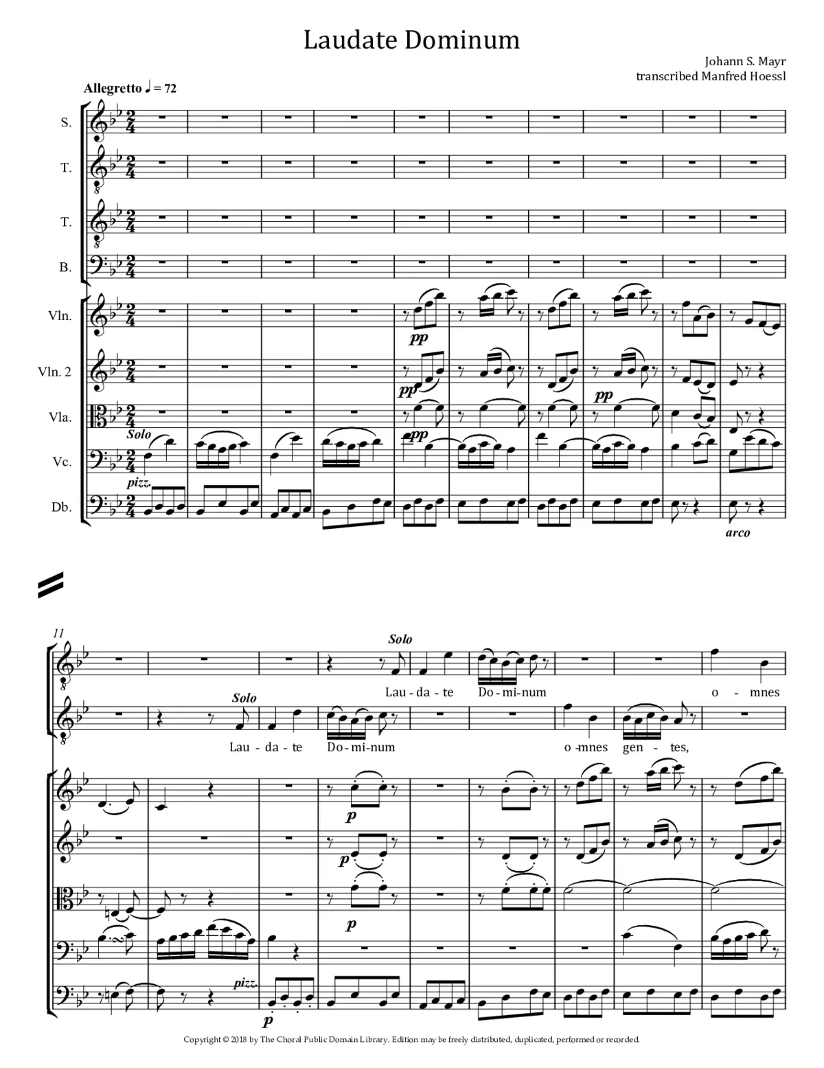 Laudate Dominum - Page 1