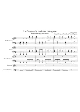 La Campanella but it is a videogame (kind of)