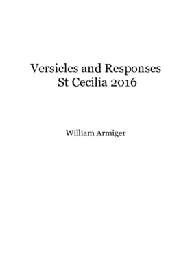Preces and Responses