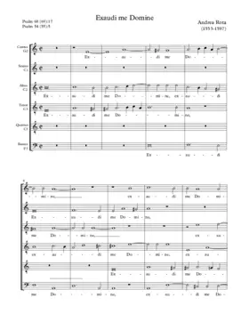 Exaudi me Domine a 6