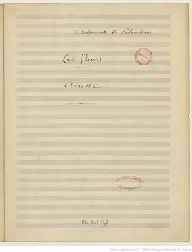 Les fleurs