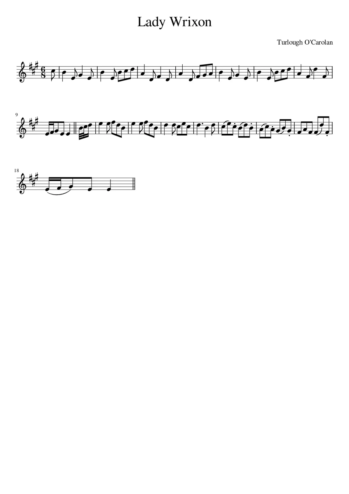Lady Wrixon - Page 1