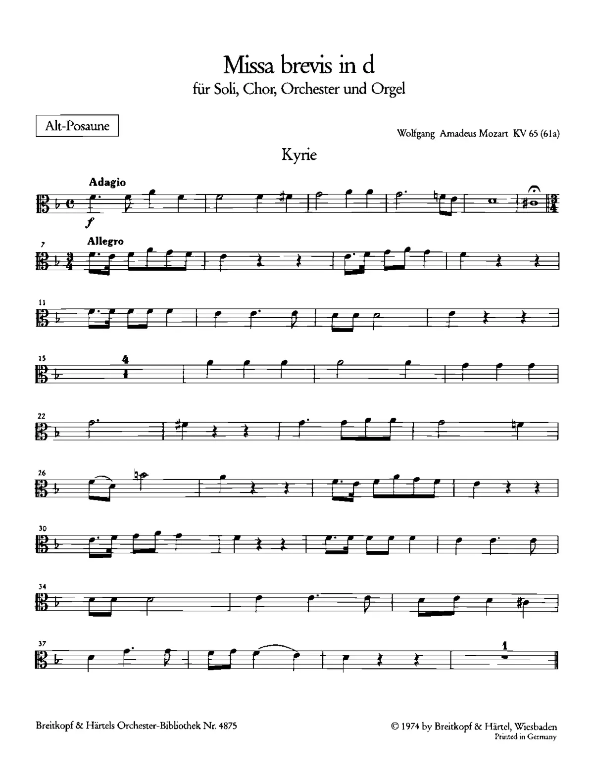 Missa brevis - Page 1