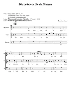 Die brünlein die da fliessen