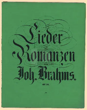 Lieder and Romances - Page 1