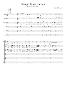 Dunque da voi convien