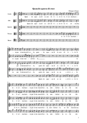 Quando sparsa di rose