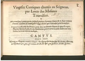 26 Cantiques chantés au Seigneur