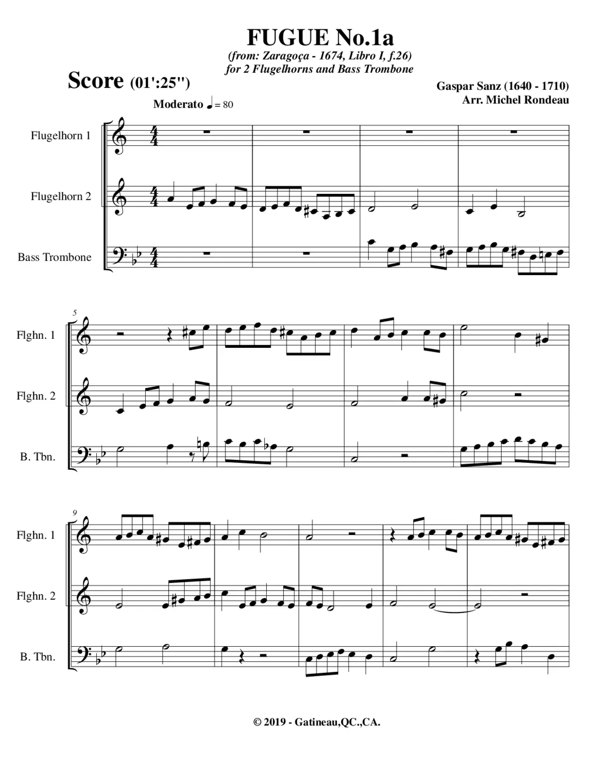 Fuga No.1 - Page 1