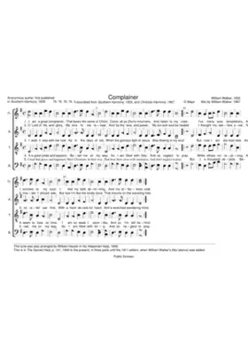 Complainer - William Walker