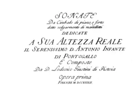 12 Sonate da cimbalo di piano e forte