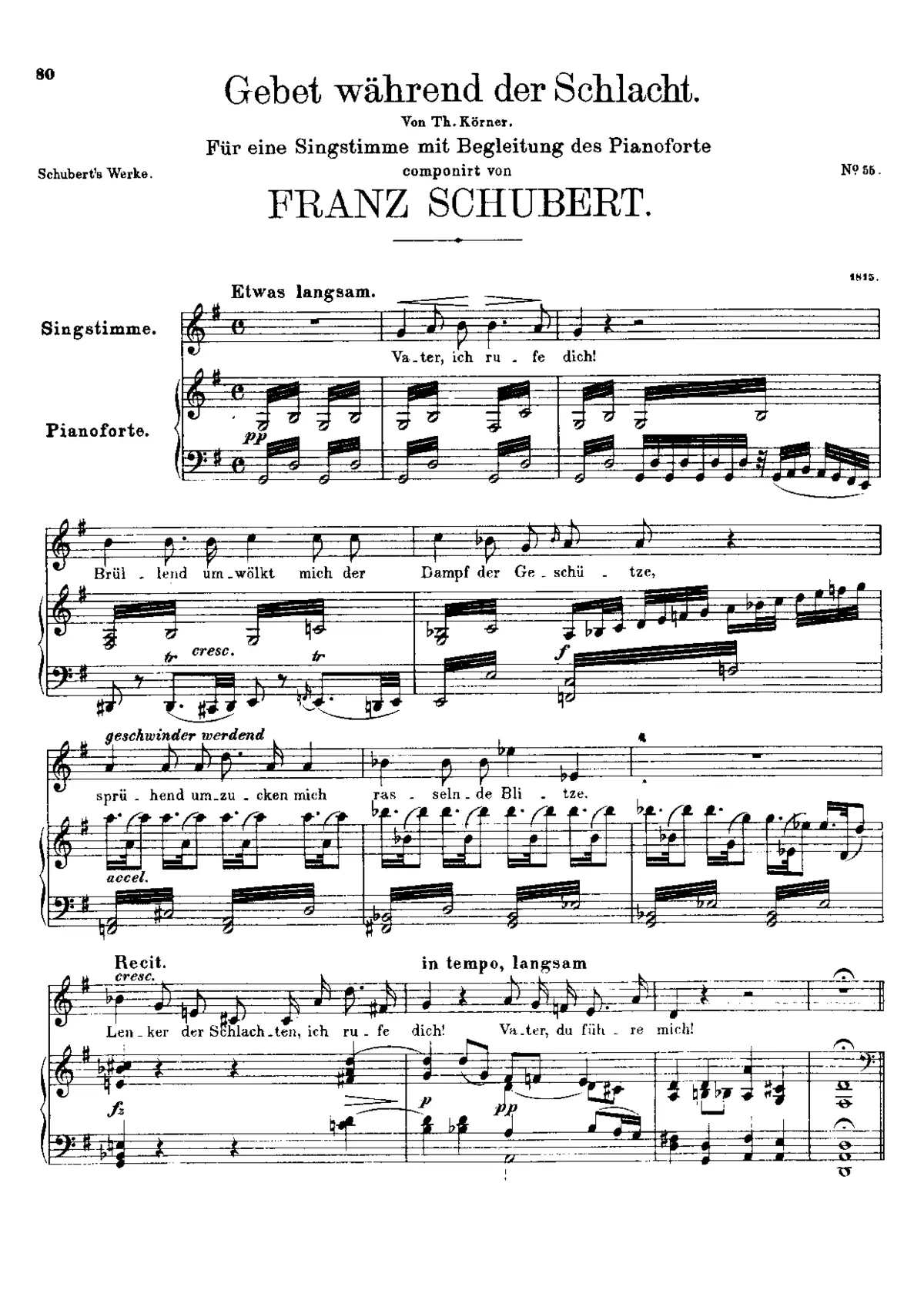 Gebet während der Schlacht - Page 1