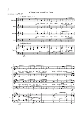 There shall be no night there (No. 4 from 'Midnight Service')