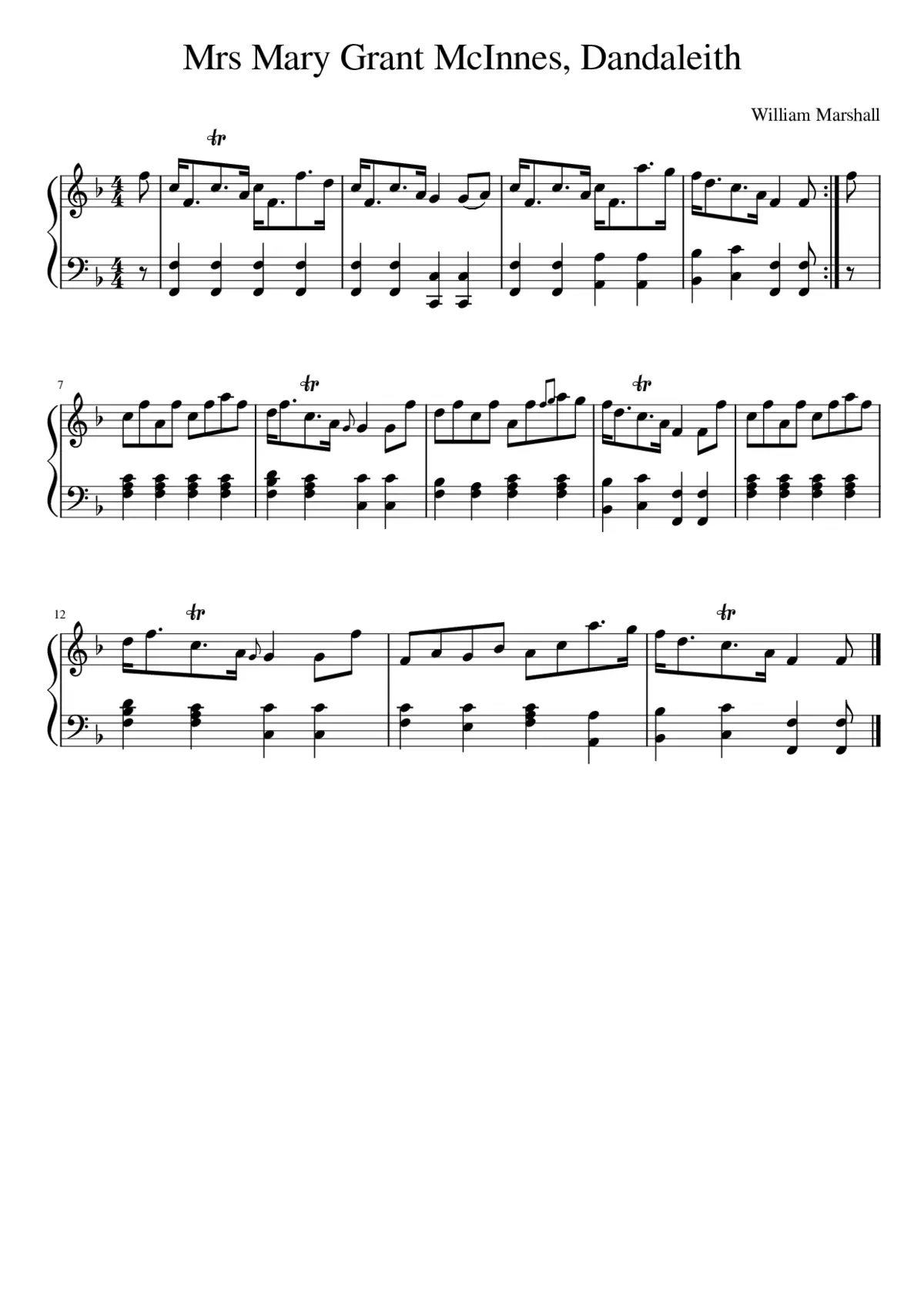 Mrs Mary Grant McInnes Dandaleith - Page 1