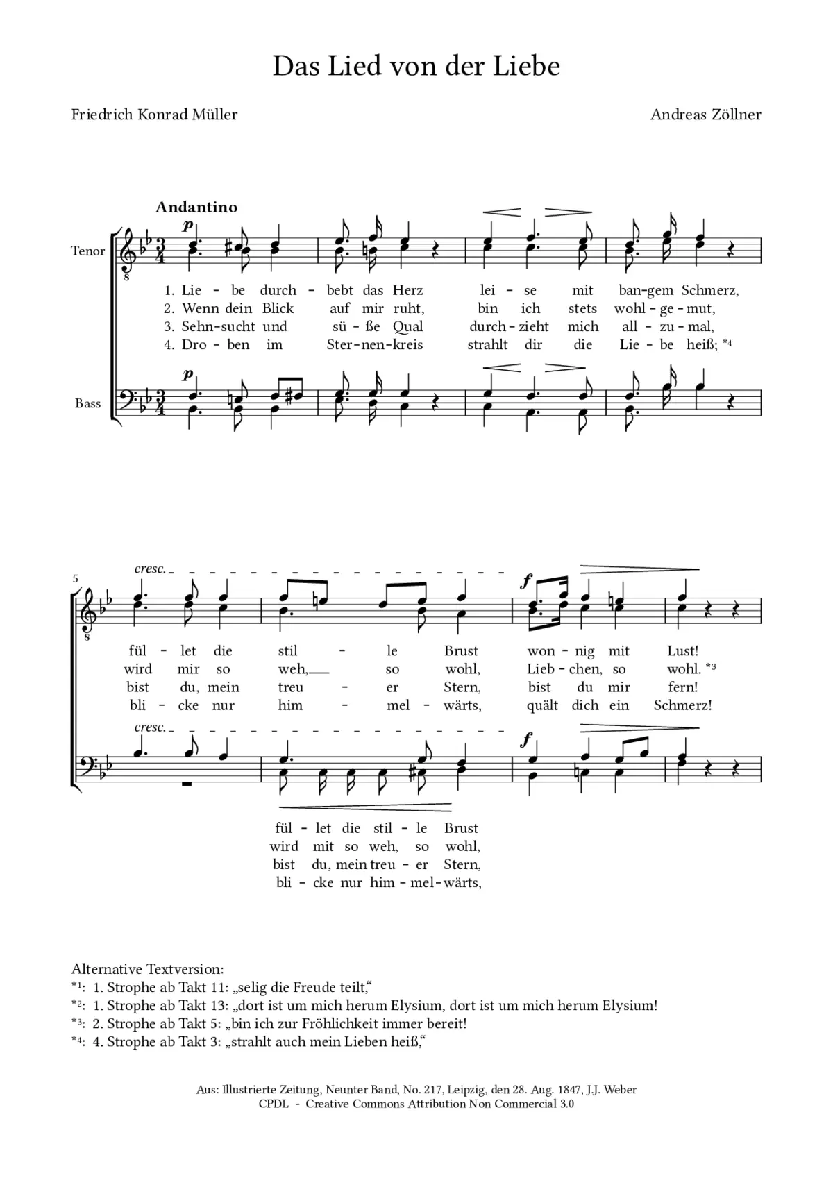 Das Lied von der Liebe - Page 1