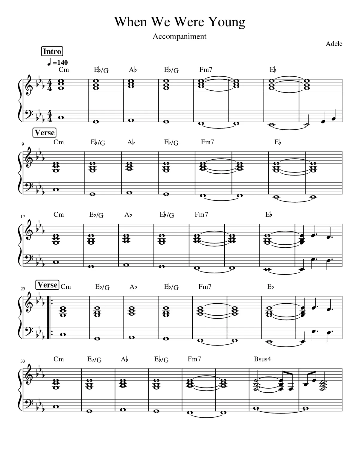 when we were young - Page 1