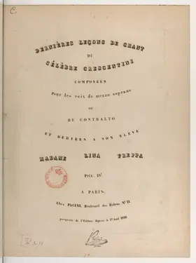 20 Leçons de chant