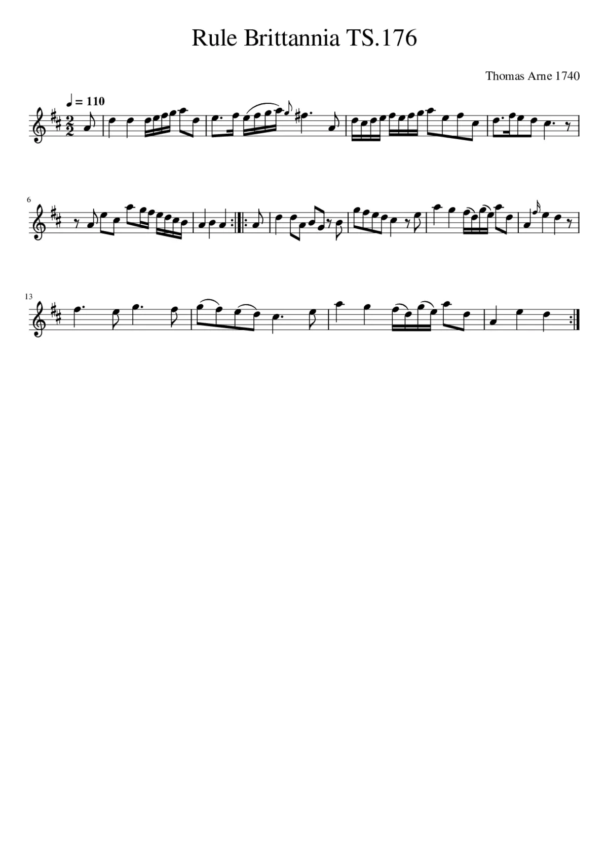 Rule Brittannia TS.176 - Page 1